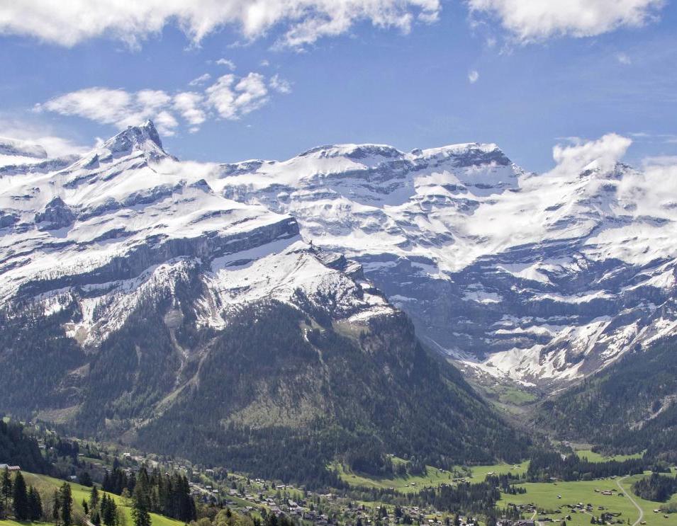 Vue depuis les Diablerets